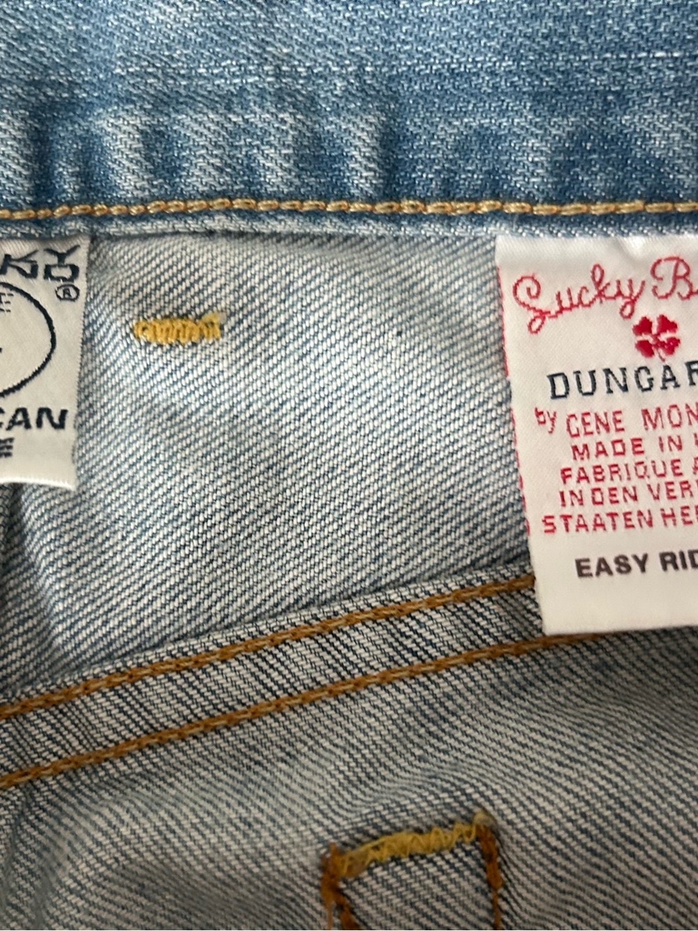Women’s Lucky Brand Easy Rider Cropped Jeans-Light Wash - Picture 2 of 6